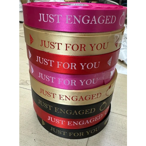 Engagements Ribbon For Gifting Packaging