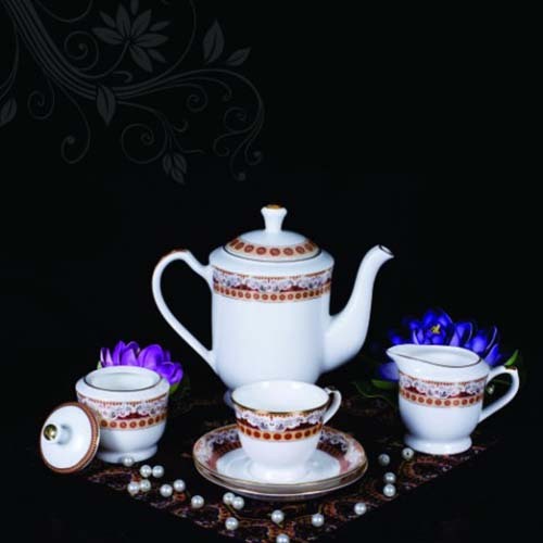 CERAMIC TEA SET 18