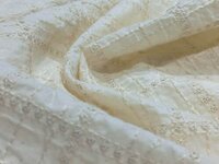 Designer dyeable embroidered fabric for kurta online