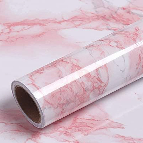 60x200cm Pink Marble Wallpaper