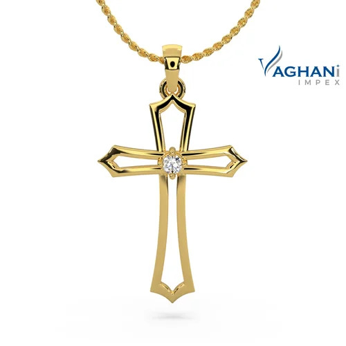 Cross Diamonds Pendant