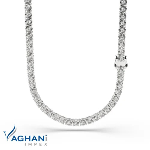 cuban tikli diamond gold chain