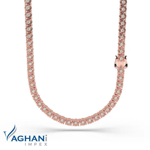 cuban tikli diamond gold chain