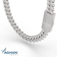 diamonds cubans link gold chain