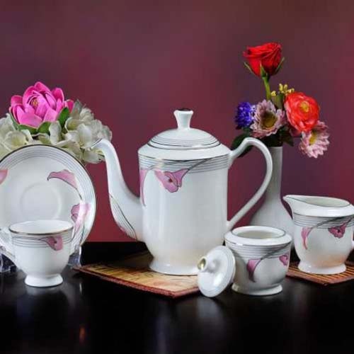 CERAMIC TEA SET 33