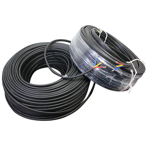 Black Submersible Flat Cables