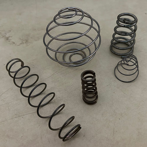 Silver Coiling Taper Springs