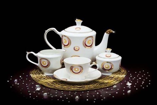 CERAMIC TEA SET 41