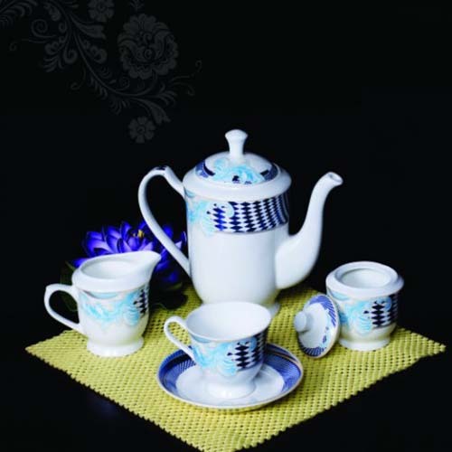 CERAMIC TEA SET 44