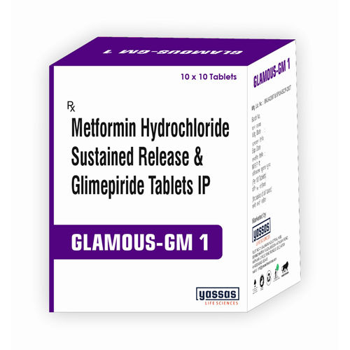 Metformin Hydrochloride Sustained Release And Glimepiride Tablets IP