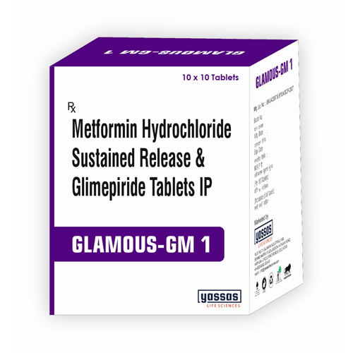 Metformin Hydrochloride Sustained Release And Glimepiride Tablets IP