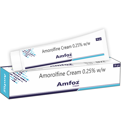 0.25% W W 30gm Amorolfine Cream