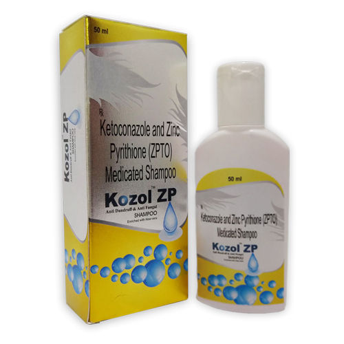 50ml Ketoconazole Zinc Pyrithione Medicated Shampoo