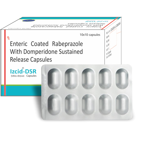 Enteric Coated Rabeprazole With Domperidone Sustained Release Capsules