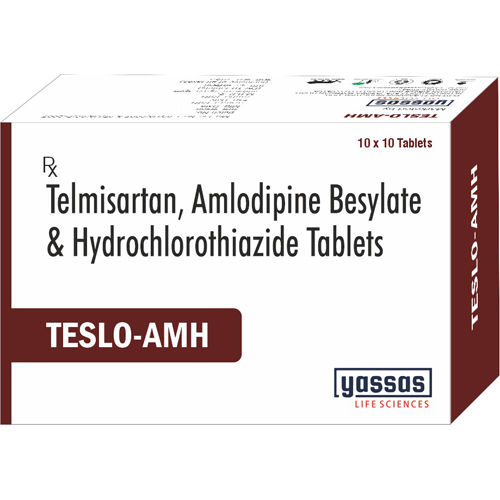 Telmisartan Amlodipine Besylate and Hydrochlorothiazide Tablets