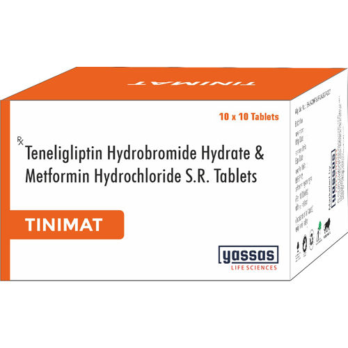 Teneligliptin Hydrobromide Hydrate and Metformin Hydrochloride SR Tablets