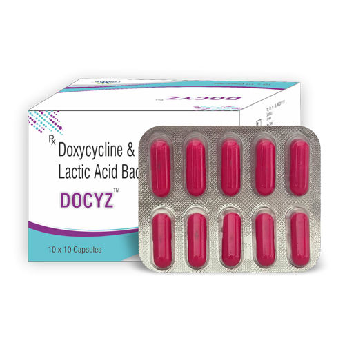 Doxycycline And Lactic Acid Capsules