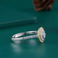 Ladies Diamonds Gold Ring