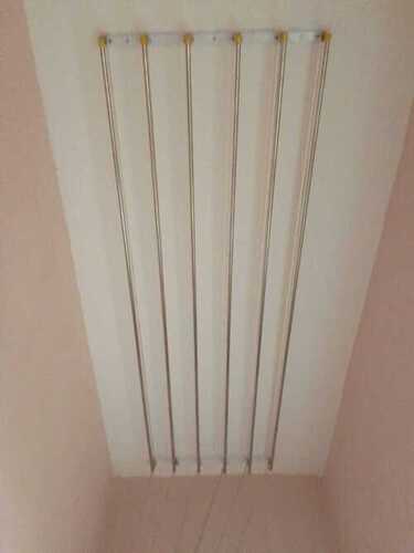 Apartment ceiling mounted cloth drying hangers in Latteri Vellore