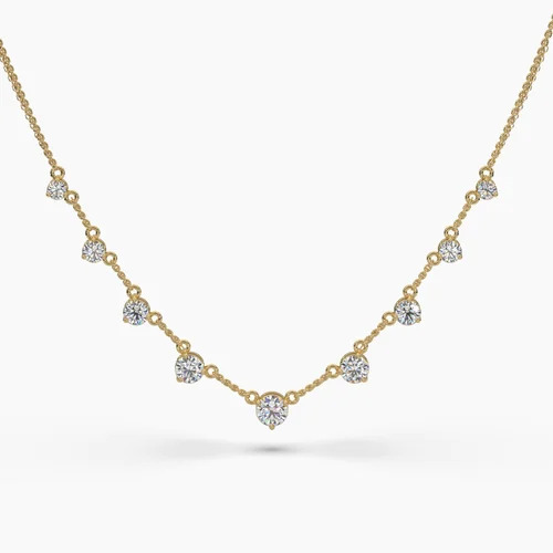 Solitaire Diamond Necklace