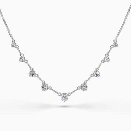 Solitaire Diamond Necklace