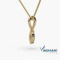 Diamond Solitaire Pendant Necklaces