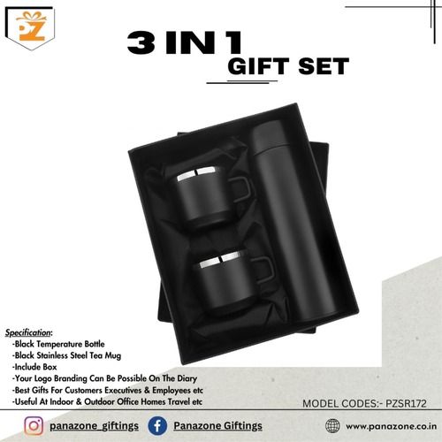 Black Bottle Mug 3 In 1 Gift Set PZSR172