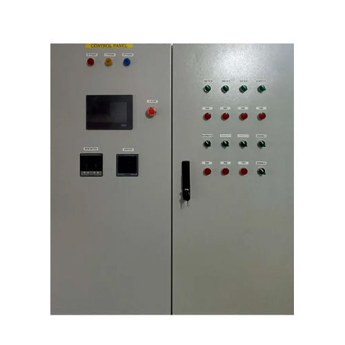 Three Phase Mpcb Plc Control Panel - Base Material: Mild Steel