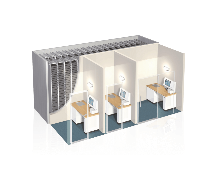 Autovault Automated Safe Deposit Lockers