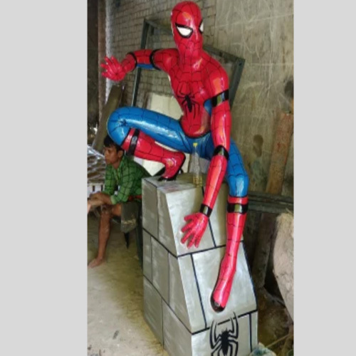 Fiberglass Spiderman Statue