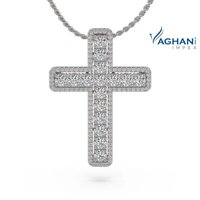 Diamonds Religious Gold Pendants