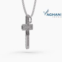 Diamonds Religious Gold Pendants