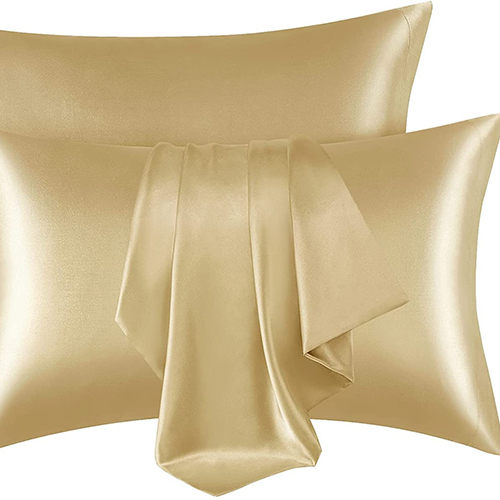 Polyester Plain Pillow Cover Set