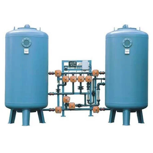 Semi Automatic Water Softening Plants