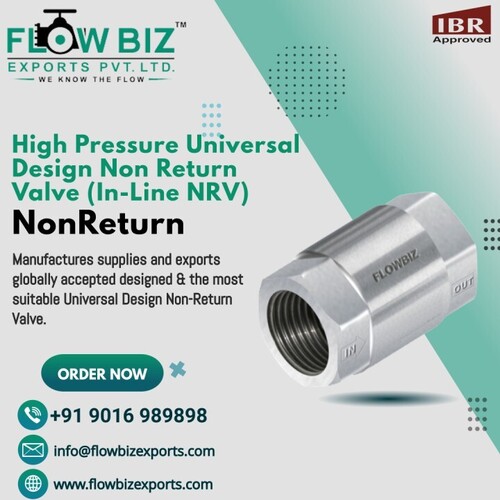 Industrial Inline Check Valve Supplier Vadodara Gujarat