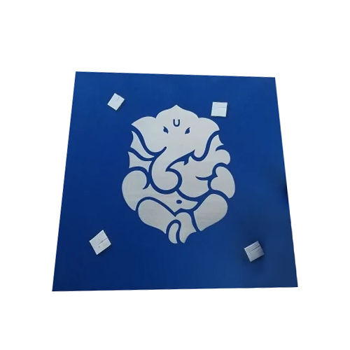 Blue Mirror Glass Laser Engraving Sheet