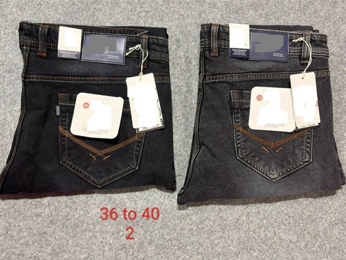 Branded Mens Heavy cotton knitted big size denim jeans