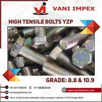 High Tensile Bolts  Auto Black Zinc HDG