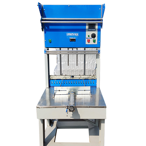 Mild Steel Web Sealer With Shrink Machine