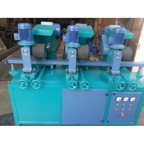 Semi Automatic Steel Pipe Buffing Machine