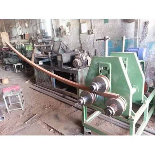 Green Mechanical Pipe Angle Channel Bending Machine