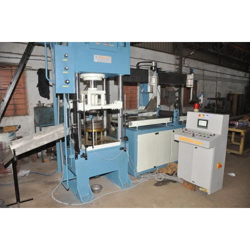 Blue Automatic Hydraulic Deep Draw Press