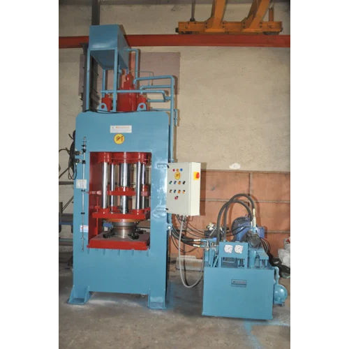 Blue Fully Automatic Hydraulic Deep Draw Press