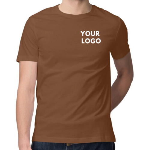 Customized Company Logo Cotton T Shirt For Mens