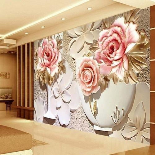 Designer Pvc Imported Wallpaper Size: L-32 Foot