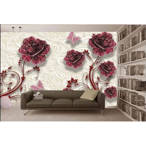 Modern Designer Wallpaper Size: As Per Wall Size