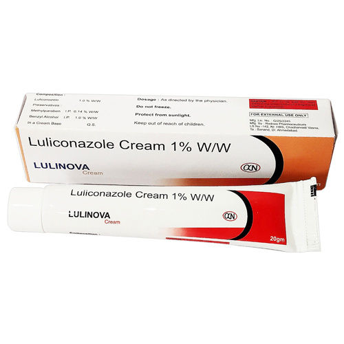 Lulinova Cream Application: Skin