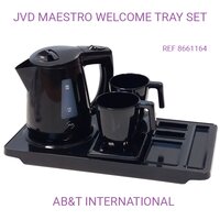 Tea Kettle Welcome Tray Set - Capacity: 1.2l Liter/day