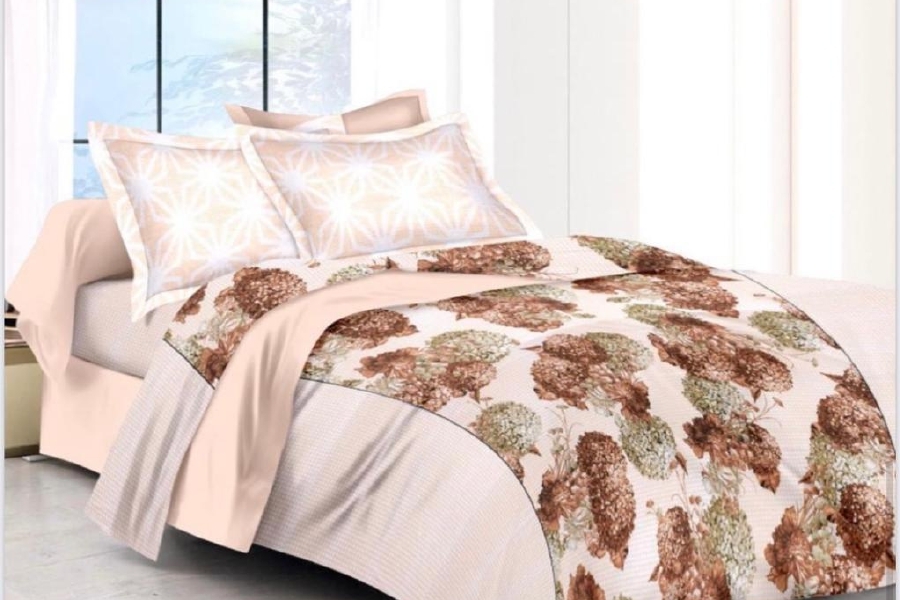 Planet fastion Pure cotton bedsheet- By choco creation