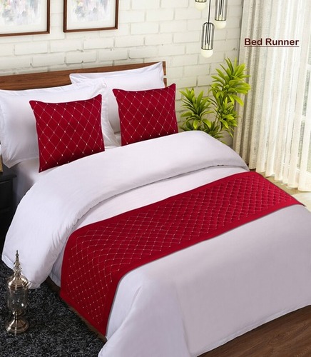 Gold Quilted Bed Runner